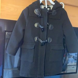 Girls 3T black Gap peacoat
